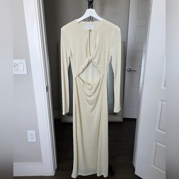 Significant Other Monza Cutout Jersey Midi Dress Size 8 - Picture 2 of 11